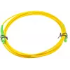OPTIX vienmodis 9/125 simplex šviesolaidžio šynas, 3 m, SC/APC į SC/APC, 3,0 mm LSZH geltonas
