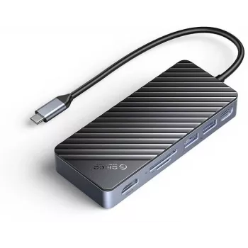 ORICO USB-C Docking Station su M.2 disko dėklu, 10 Gbps, HDMI 4K 60Hz
