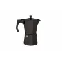 Origin Outdoors Bellanapoli Espreso Virimo Puodas, Moka Puodas Viryklei, 3 Puodeliai, Juodas