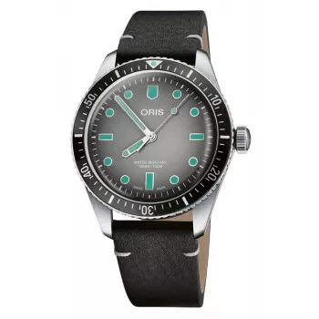ORIS Aquis Date 40mm Automatinis mėlynu ciferblatu plienine apyranke vyriškas laikrodis 40530752089