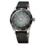 ORIS Aquis Date 40mm Automatinis mėlynu ciferblatu plienine apyranke vyriškas laikrodis 40530752089