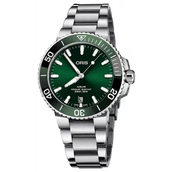 ORIS Vyriškas Laikrodis 41570782205PE 41,50mm Automatinis Mėlynas Ciferblatas Plieninė Apyrankė