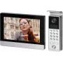 ORNO OR-VID-ME-1056FHD/B 7 colių belaidis vaizdo domofonas su Full HD 1080p lauko skydeliu, juodas