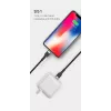 ORSEN S51 Type C to Lightning 3A 1m Raudona