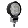 Osram ROUND WL VX80-WD LED darbinis žibintas, 10W, 12/24V, 800lm, 6000K, platus spindulys, IP67, ECE R10, DT jungtis, 80mm