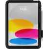 OtterBox Defender Series Kickstand Case, skirta iPad 10th Gen – itin tvirtas apsauginis dėklas su integruotu ekrano apsauginiu stiklu, atitinka karinius standartus, juoda (77-93756)
