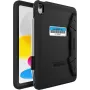 OtterBox Defender Series Kickstand Case, skirta iPad 10th Gen – itin tvirtas apsauginis dėklas su integruotu ekrano apsauginiu stiklu, atitinka karinius standartus, juoda (77-93756)