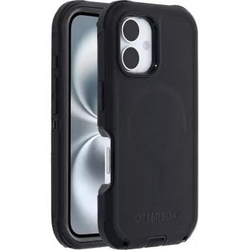 OtterBox Defender Series XT MagSafe dėklas, skirtas Apple iPhone 16 - Juoda