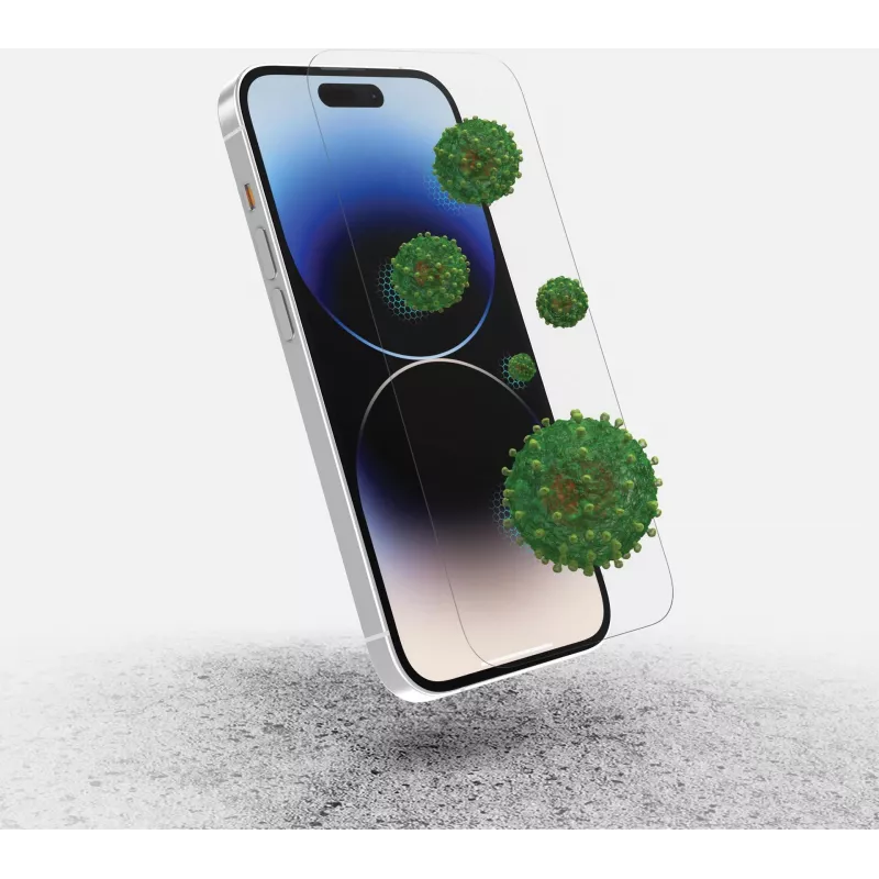 OtterBox Premium Glass Antimicrobial Clear Screen Protector for Apple iPhone 13/13 Pro/14/14 Pro