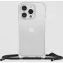 OtterBox React Case with Lanyard, MagSafe, Apple iPhone 15, skaidrus