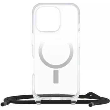 OtterBox React Series Necklace MagSafe Dėklas Apple iPhone 16 Pro Skaidrus