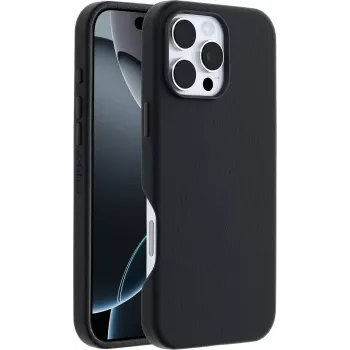 OtterBox Symmetry Cactus Leather Case for Apple iPhone 16 Pro Max Noir Ash-Black
