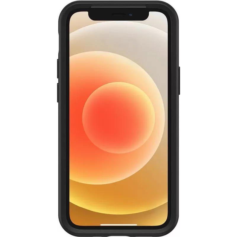 OtterBox Symmetry Series nugarėlės dangtelis Apple iPhone 12 / 12 Pro - juodas 77-66197