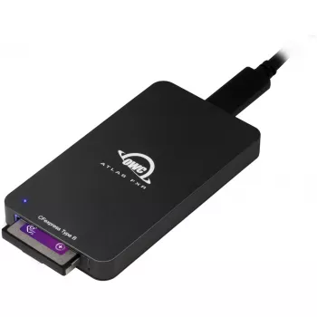 OWC Atlas FXR CFexpress Thunderbolt 3 kortelių skaitytuvas - juodas OWCTB3CFXRDR