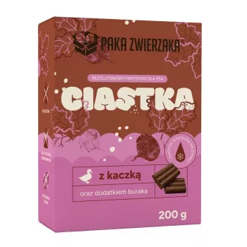 Paka Zwierzaka Duck with Beetroot Treat 200g