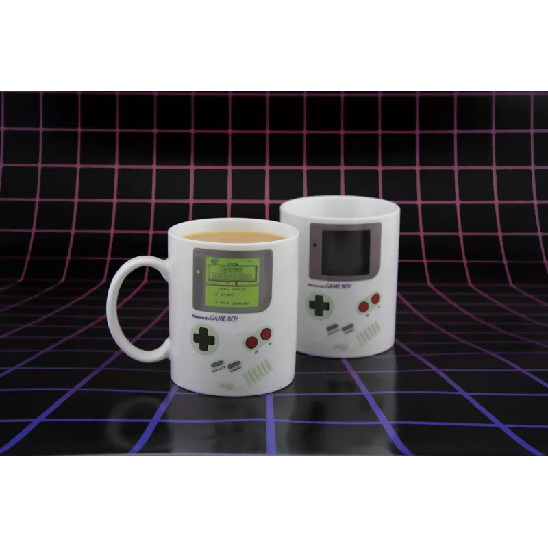 Paladone Game Boy Heat Change Mug 300 ml Ceramic Grey/Black