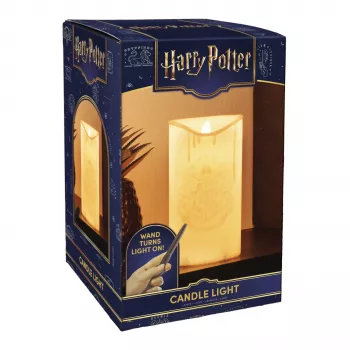 Paladone Harry Potter LED žvakių rinkinys su burtų lazdele nuotoliniam valdymui V3 – 10 plūduriuojančių mirgančių žvakių