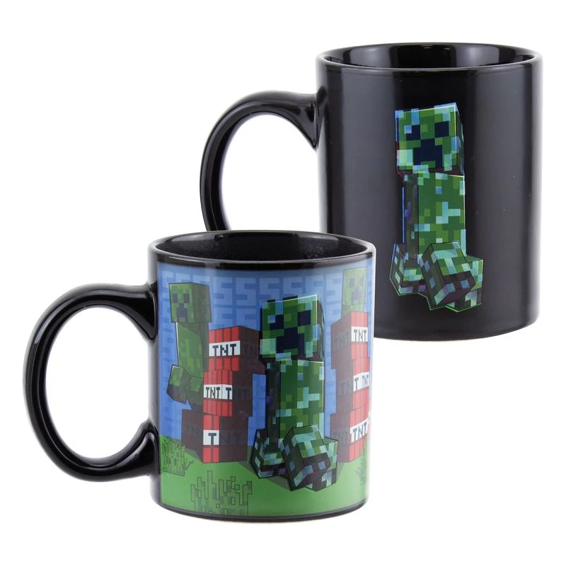Paladone Minecraft Creeper Heat Change Mug