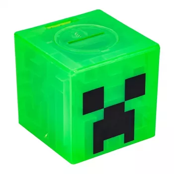 Paladone Minecraft Creeper Maze Safe V2 – elektroninė dėžutė pinigams su Creeper garso efektais