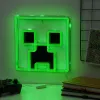 Paladone Minecraft Creeper sieninis LED neoninis šviestuvas