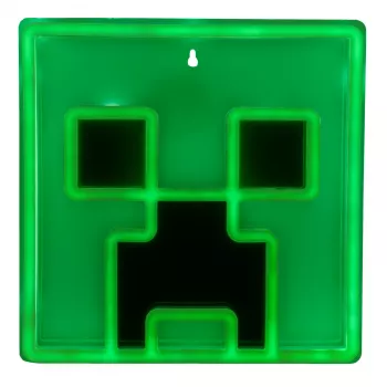 Paladone Minecraft Creeper sieninis LED neoninis šviestuvas