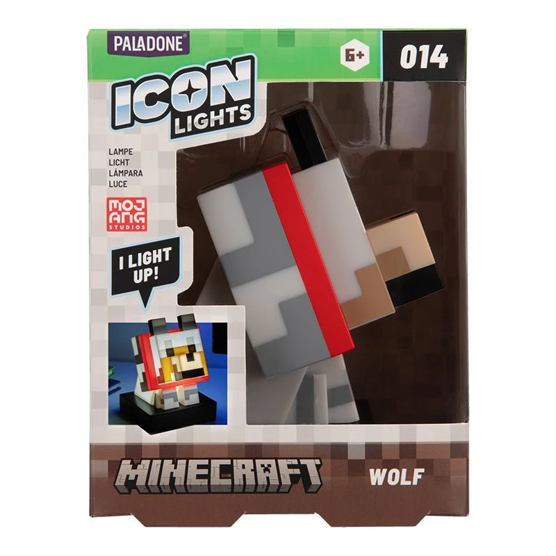 Paladone Minecraft Vilko Ikonos Lempa