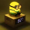 Paladone Minions Icon žadintuvas - skaitmeninis LED, maitinamas USB, su snaudimo funkcija