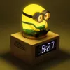 Paladone Minions Icon žadintuvas - skaitmeninis LED, maitinamas USB, su snaudimo funkcija