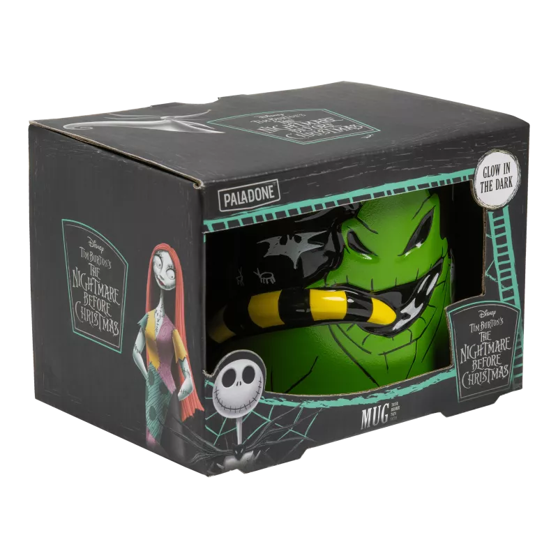 Paladone Oogie Boogie Shaped GITD puodelis