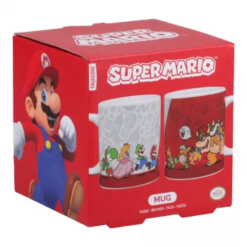 Paladone Super Mario puodelis – Heat Change Question Block keraminis 300 ml