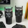 Paladone Xbox Gamer Cup - keraminis puodelis su valdiklio formos rankena, 300 ml, juodas/žalias
