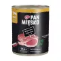 PAN MIĘSKO Kiauliena ir ėriena šlapias šunų maistas 800 g – Pilnavertis paštetas visų veislių šunims