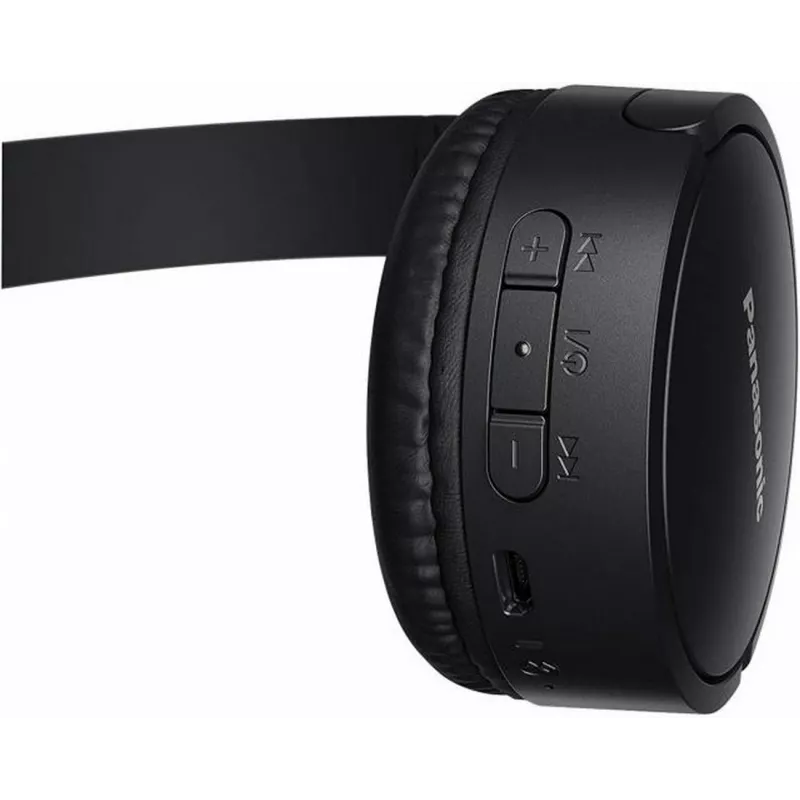 Panasonic RB-HF420BE-K belaidės ausinės su mikrofonu, Bluetooth 5.0, 50h baterija, juodos