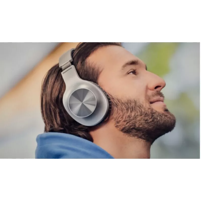 Panasonic RB-HX220BDES belaidės ausinės ant ausų, 23 val. baterija, Bluetooth 5.0, įmontuotas mikrofonas, sulankstomas dizainas - juodos