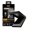 PanzerGlass keraminis ekrano apsauginis stiklas iPhone 17 Pro Max su FASTFIT IN-A-BOX