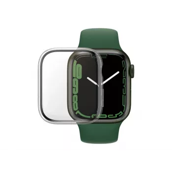 PanzerGlass Full Body Protector, skirtas Apple Watch Series 7/8/9 41mm – Skaidrus 9H grūdinto stiklo apsauginis dangtelis