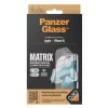 PanzerGlass MATRIX ekrano apsauga su D3O, skirta iPhone 15 | Ultra-Wide Fit su AlignerKit