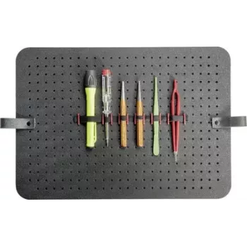 PARAT CLASSIC perforuoto įdėklo skydas įrankių dėklui – juodas, 460 x 310 x 5 mm, 497000171