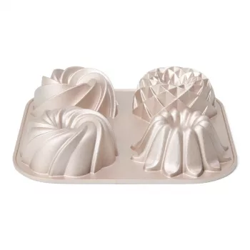 Patisse PAT-04520 Mini Bundt formų rinkinys, 6 vnt., 7 cm, juodos spalvos | ITwork.lt