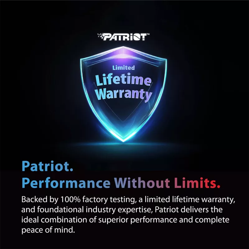 Patriot Memory Viper Venom Non-RGB DDR5 16GB (2x8GB) 6000MHz CL38 AMD EXPO atmintis