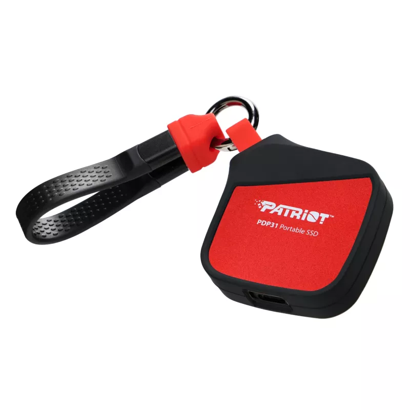 PATRIOT PDP31 nešiojamasis SSD 500GB M.2 2230 NVMe USB 3.2 Gen 2 Type-C juodas