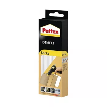 Pattex Karštų klijų lazdelės Hot Supermatic, 9H PTK6, 6 x 200 mm, 11 mm skersmuo, skaidrios