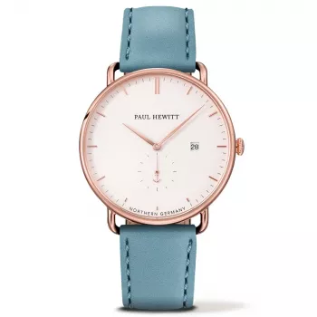 PAUL HEWITT Everpulse Vyriškas Laikrodis PHTGARW23M 42mm Nerūdijančio Plieno Tinklelis Juodas
