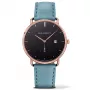 PAUL HEWITT Grand Atlantic vyrų laikrodis PHTGARB23M 42mm juodas ciferblatas juodas odinis dirželis