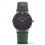 Paul Hewitt moteriškas laikrodis Sailor Line kvarcinis PHSASSMB12M 36mm rožinis auksas nerūdijantis plienas juodas ciferblatas