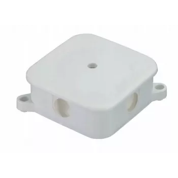 PAWBOL A.0016 P-2 paviršinė jungiamoji dėžutė, tuščia, IP44, balta