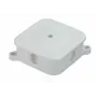 PAWBOL A.0016 P-2 paviršinė jungiamoji dėžutė, tuščia, IP44, balta
