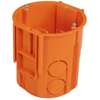 PAWBOL A.0080 gilioji jungiamoji dėžutė 80 mm su varžtais, balta