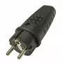 PAWBOL D.3158L LUX nešiojamas guminis kištukas 250V 16A IP44 Schuko