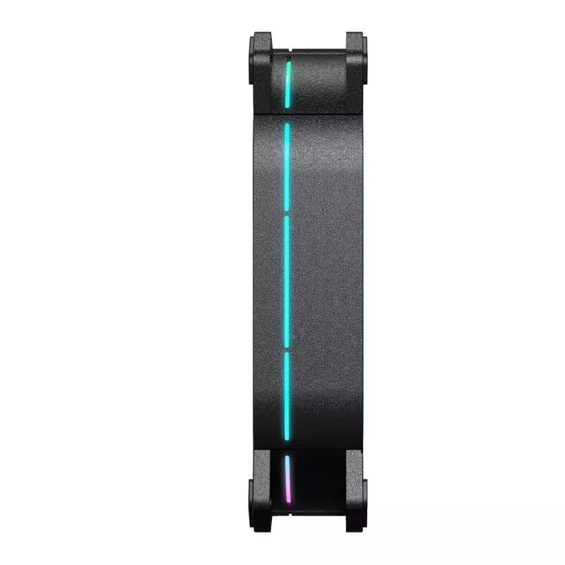 PCBuilder TORNADO CHILL 120 mm ARGB PWM korpuso ventiliatorius - juodas